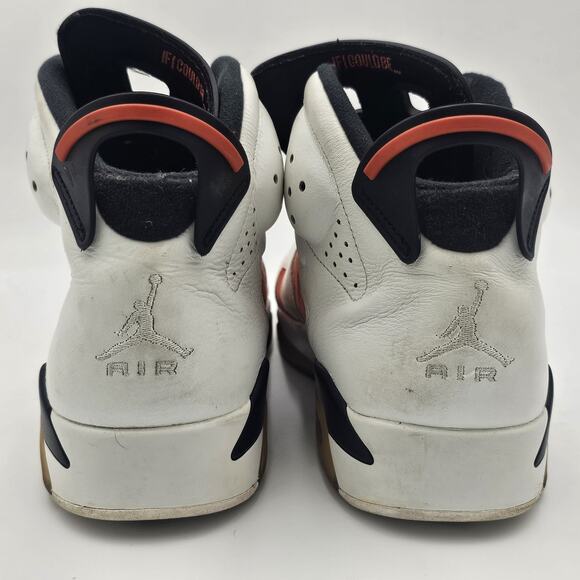 Nike Air Jordan 6 Retro Gatorade White Orange Mens Size 11.5 384664-145 - Picture 8 of 12